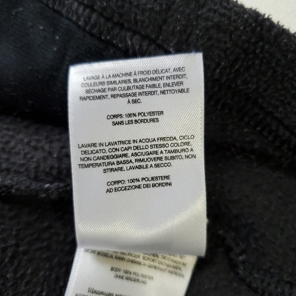 Columbia Fleece Full Zip Vest Charcoal Gray Black Size 2X - Picture 5 of 6